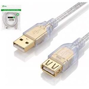 Feny FN-AF3015 USB2.0 AM-AF Şeffaf Uzatma Kablosu 1.5M