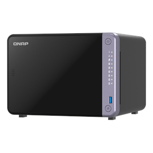 QNAP 6diskli Alpine AL524 QC-16GB RAM-2-10GbE SFP+ Nas Server TS-632X (50296)