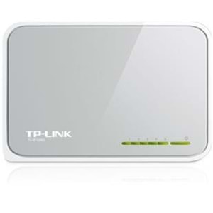 Tp-Link TL-SF1005D 5 port 10-100 Mbps Switch Plastik Kasa