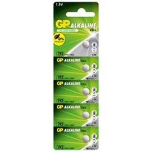 GP GP192-C5 LR41 AG3 Alkalin Düğme Pil 5'li Paket