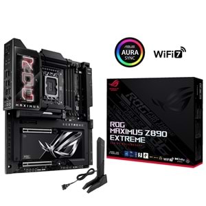 ASUS ROG MAXIMUS Z890 EXTREME WIFI7 DDR5 HDMI THUNDERBOLT 5 PCIE 5.0 1851p ATX