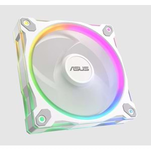 ASUS Prime MR120 ARGB White 120mm Kasa Fanı (3'lü Paket + Kontrolcü) / 90DA00I3-B09020
