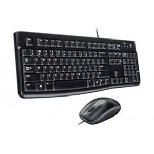 Logitech 920-002560 MK120 Q Usb Standart Kablolu Klavye Mouse Set 