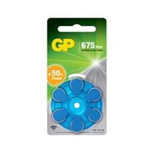GP ZA675 1.4V Düğme Kulaklık Pili 6'lı Paket