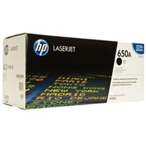HP 650A Black Siyah 13.000 Sayfa Toner CE270A