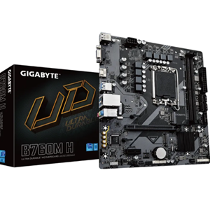 GIGABYTE B760M-H DDR5 VGA-HDMI PCIe 4.0 1700p mATX