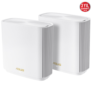 ASUS XT8-W-2 Wıfı6 AX6600 Mesh Router 2-li set / 90IG0590-MO3A40