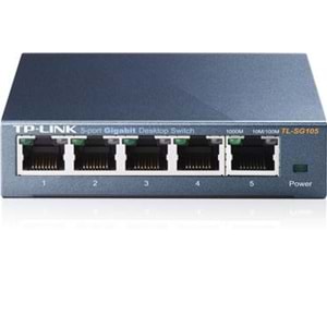 Tp-Link TL-SG105 5 Port 10-100-1000 Mbps Switch Çelik Kasa