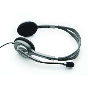 Logitech 981-000271 H110 Stereo Kulaküstü Gri Kulaklık