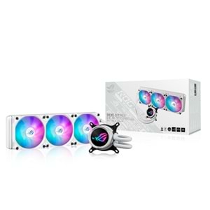 ASUS 360mm ROG STRIX LC III 360 ARGB WHITE AM5-1851p Sıvı Soğutmalı İşlemci Fanı Beyaz / 90RC00T2-M0UAY0