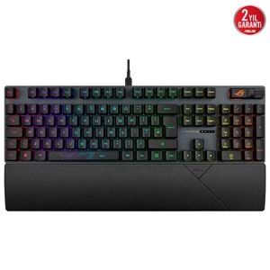 ASUS ROG Strix Scope II RX Red Optik Mekanik RGB Türkçe Gaming Klavye / 90MP0350-BKYA00