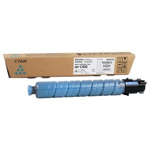 Ricoh MP C400 Cyan Mavi Orjinal Fotokopi Toneri MP C300-401 10.000 Sayfa 