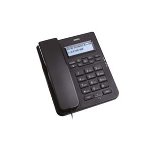 Karel TM145 Siyah Kulaklıklı Ekranlı Masa Üstü Telefon