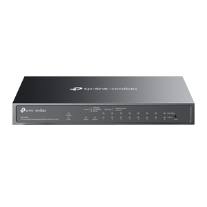 TP-LINK 8port PoE 63w 1-SFP 2-Uplink Gigabit Yönetilebilir Switch OMADA ES210GP