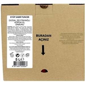 Eyüp Sabri Tuncer Zeytinyağlı Sabun 5lt Bag In Box Endüstriyel