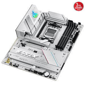 ASUS ROG STRIX B850-A GAMING WIFI7 DDR5 HDMI DP PCIE 5.0 AM5 mATX BEYAZ