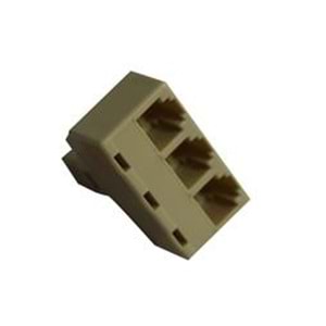 Nobletec Adaptör T 3'lü 4 Pin