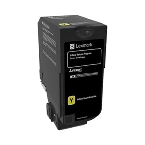 Lexmark 74C50Y0 3.000 Sayfa Yellow Sarı Toner CS720-725 CX725