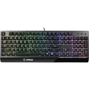 MSI Q TR Vigor GK30 RGB Mekanik Hisli Siyah Oyuncu Klavyesi