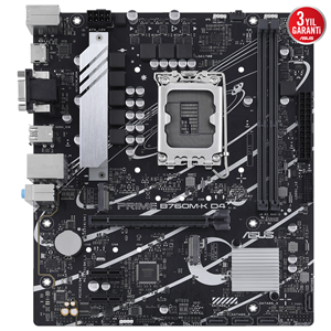 ASUS PRIME B760M-K D4 DDR4 HDMI PCIe 4.0 1700p mATX