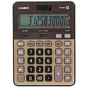 Casio DS-2B-GD Profesyonel 12 Hane Masa Üstü Hesap Makinesi