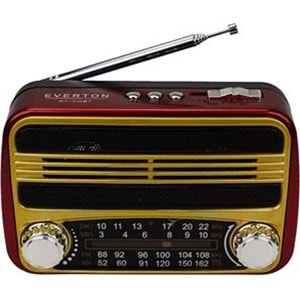 Everton Rt-310bt Bluetooth Fm-Usb-Tf Card- Şarjlı Nostaljik Radyo 