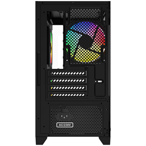 GAMEBOOSTER 600W GB-M6001B 4-Rainbow Fanlı Gaming Mid-Tower PC Kasası