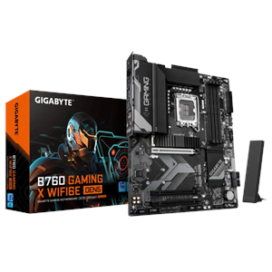 GIGABYTE B760 GAMING X WIFI6E DDR5 HDMI-DP TYPEC PCIE 4.0 1700p ATX