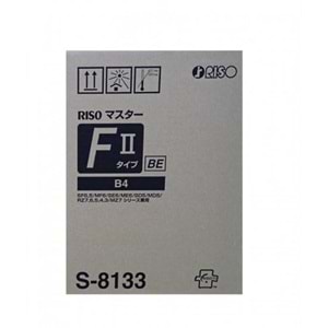 Riso S-8133E S-6976E S-7610 S-4249 B4 Orjinal Master F type 33E ez-230-231 rz-230-231