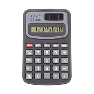CSL CS-888 8 Hane Cep Tipi Hesap Makinesi
