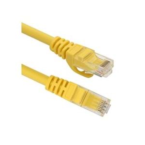 Vcom NP611B-Y-2.0 Cat6 2.0MT Sarı Utp Patch Kablo