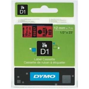 DYMO S0720560 D1 Yedek Şerit, 12 mm x 7 mt, Mavi- Siyah (45016)