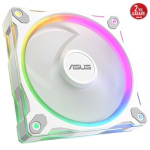 ASUS PRIME MR120 ARGB 120mm Reverse Beyaz Kasa ve Radyatör Fanı