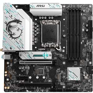 MSI B760M GAMING PLUS WIFI6E DDR5 HDMI-DP PCIE 4.0 1700p mATX