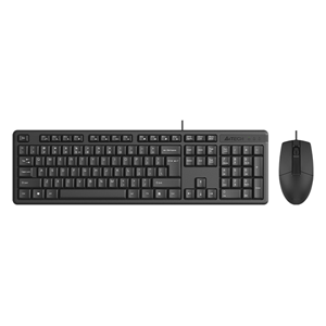A4 TECH KR-3330S USB Q Trk Siyah Klavye - Mouse Set