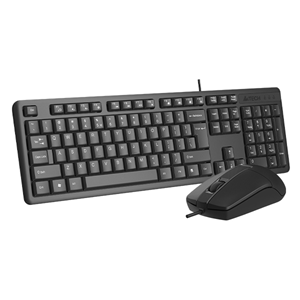 A4 TECH KR-3330S USB Q Trk Siyah Klavye - Mouse Set