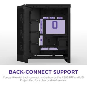 NZXT H9 FLOW RGB 2025 CM-H92FB-R1 Dual Chamber Gaming EATX PC Kasası