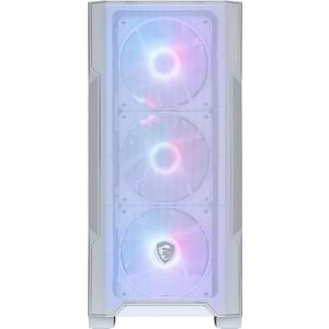MSI MAG FORGE M100R WHITE Gaming Micro-Tower PC Kasası