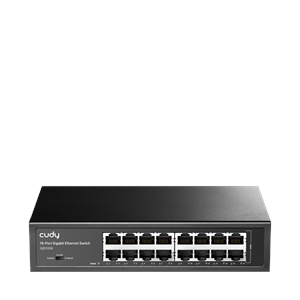 CUDY 16port Gigabit Yönetilemez Metal Kasa Switch GS1016 