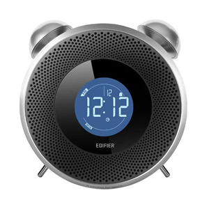EDIFIER Image Series MF240BTBTick-Tock Dock 8W Rms Çalar Saatli FM Radyo / SD Kart Girişli Hoparlör Siyah, BLUETOOTH