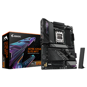 GIGABYTE X870E AORUS ELITE WIFI7 DDR5 HDMI TYPE-C PCIE 5.0 AM5 ATX 