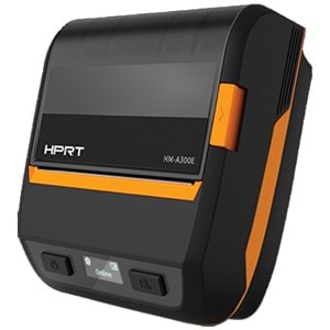 HPRT HM-A300E USB+Bluetooth Taşınabilir Barkod Yazıcı