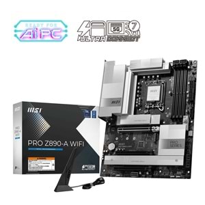 MSI PRO Z890-A WIFI DDR5 HDMI-TYPEC PCIE 5.0 1851p ATX