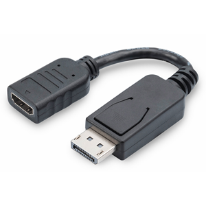 DIGITUS DP-HDMI Görüntü Adaptörü 0,15m (AK-340400-001-S)