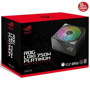 ASUS 750w 80+ Platinum ROG LOKI SFX-L 750W Tam Modüler SFX Power Supply / 90YE00N4-B0NA00