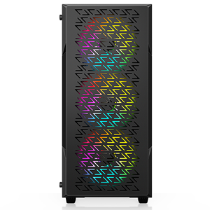 POWERBOOST 650W 80+ BRONZE PB-P801AB 4-RGB Fanlı Gaming Mid-Tower PC Kasası