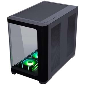 GAMEBOOSTER SEA WIEW GB-G2851BB 7-ARGB Fanlı Gaming Mid-Tower PC Kasası