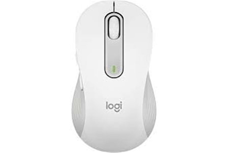 Logitech 910-006238 M650 L Signature Kablosuz Beyaz El Tam Boyutlu Mouse