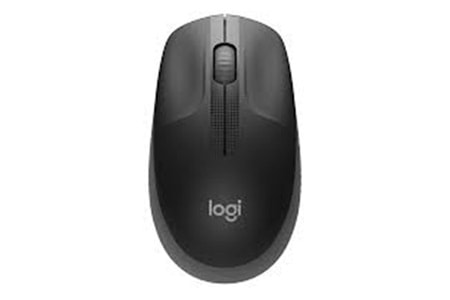 Logitech 910-005906 M190 Kozak Gri Büyük Boy Kablosuz Mouse Optik 1000 Dpı Buton