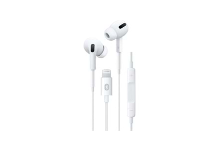Hytech HY-XBK52 Beyaz Bluetooth Kulak içi Mikrofonlu Kulaklık
